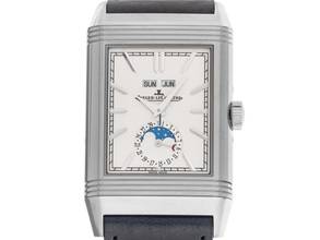 Thumbnail von Jaeger-LeCoultre Reverso Duoface Tribute Duoface Calender Mondphase Ref.Q3918420 Bj.2026 Full Set Ungetragen Reverso Tribute Duoface Calender Mondphase Leder Faltschließe