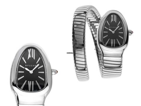Bulgari Serpenti Tubogas Ref.102826 2026 Full Set Ungetragen Serpenti Tubogas Stahl