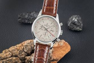 Thumbnail von Breitling Transocean Chronograph GMT Stahl Automatik Herrenuhr Ref. AB045112/G772 B&P Limited