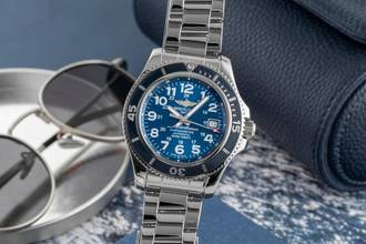 Thumbnail von Breitling Superocean II 42 Stahl Automatik Herrenuhr Ref. A17365D1/C915 B&P 2018