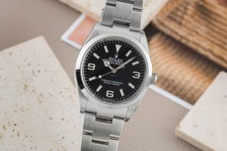 Thumbnail von Rolex Explorer Oyster Edelstahl Automatik Herren Ref. M124270-0001 B&P 2025