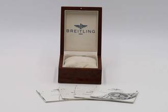 Thumbnail von Breitling Navitimer 92 Chronograph Stahl / Gold Automatik Ref. D30021 B&P 1994