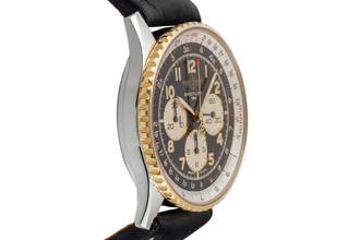 Thumbnail von Breitling Navitimer 92 Chronograph Stahl / Gold Automatik Ref. D30021 B&P 1994