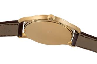 Thumbnail von Patek Philippe Calatrava 18K (0,750) Gold Handaufzug Herrenuhr Ref. 5196 B&P