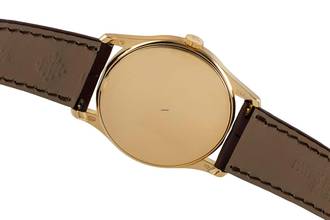 Thumbnail von Patek Philippe Calatrava 18K (0,750) Gold Handaufzug Herrenuhr Ref. 5196 B&P