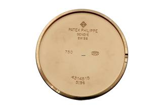 Thumbnail von Patek Philippe Calatrava 18K (0,750) Gold Handaufzug Herrenuhr Ref. 5196 B&P