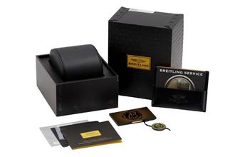 Thumbnail von Breitling Chronomat 44 Raven Automatik Stahl Ref. MB0111C2/BD07 B&P 2016