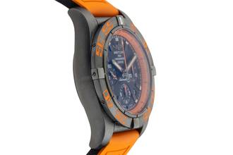Thumbnail von Breitling Chronomat 44 Raven Automatik Stahl Ref. MB0111C2/BD07 B&P 2016