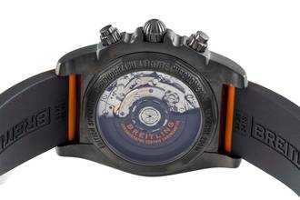 Thumbnail von Breitling Chronomat 44 Raven Automatik Stahl Ref. MB0111C2/BD07 B&P 2016