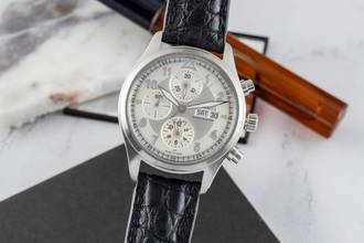 Thumbnail von IWC Fliegeruhr Spitfire Chronograph Schaffhausen Fliegeruhr Chronograph Automatik Stahl Ref. IW371702