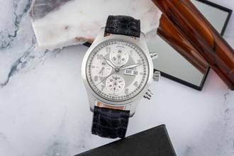 Thumbnail von IWC Fliegeruhr Spitfire Chronograph Schaffhausen Fliegeruhr Chronograph Automatik Stahl Ref. IW371702