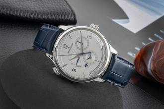Thumbnail von Jaeger-LeCoultre Master Geographic Control Geographic Automatik Stahl Q4128420 830.8.A9.S