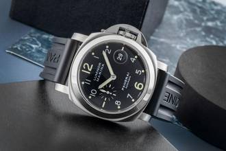 Thumbnail von Panerai Luminor Marina Automatic Edelstahl Automatik Herrenuhr Ref. PAM00164