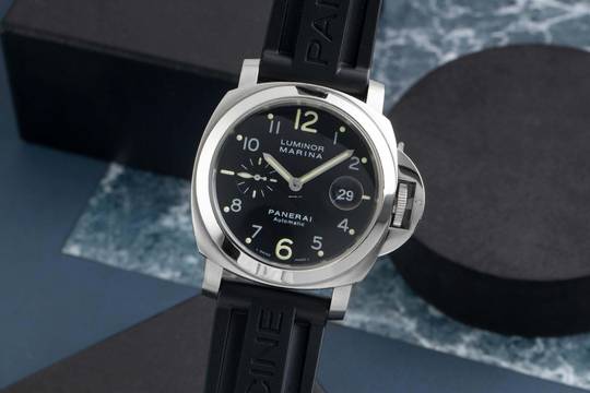Panerai Luminor Marina Automatic Edelstahl Automatik Herrenuhr Ref. PAM00164