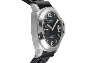 Thumbnail von Panerai Luminor Marina Automatic Edelstahl Automatik Herrenuhr Ref. PAM00164