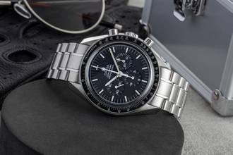 Thumbnail von Omega Speedmaster Professional Moonwatch Chronograph Stahl Handaufzug Ref. 345.0022