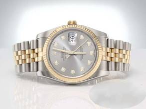 Thumbnail von Rolex Datejust 36 36mm 116233 2012 Diamanten Stahl Gelbgold 750 Automatik Stainless Steel 18kt Yellow Gold Jubilé-band Chronometer Oyster