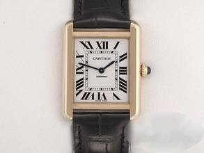 Thumbnail von Cartier Tank Solo Edelstahl Gelbgold 750 2021 W1018755 Stahl Gold Damen Steel 18kt Yellow Gold