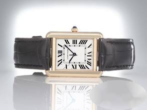 Thumbnail von Cartier Tank Solo Edelstahl Gelbgold 750 2021 W1018755 Stahl Gold Damen Steel 18kt Yellow Gold