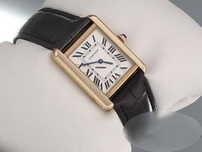 Thumbnail von Cartier Tank Solo Edelstahl Gelbgold 750 2021 W1018755 Stahl Gold Damen Steel 18kt Yellow Gold