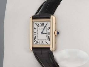 Thumbnail von Cartier Tank Solo Edelstahl Gelbgold 750 2021 W1018755 Stahl Gold Damen Steel 18kt Yellow Gold