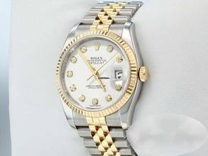 Thumbnail von Rolex Datejust 36 36mm 116233 2014 Diamanten Stahl Gelbgold 750 Automatik Stainless Steel 18kt Yellow Gold Jubilé-band Chronometer Oyster