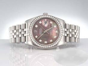Thumbnail von Rolex Datejust 36 36mm 116244 Stahl Weissgold 750 Perlmutt Diamanten Automatik Stainless Steel 18kt White Gold Jubilé-band Chronometer Oyster