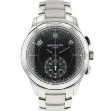Thumbnail von Patek Philippe Annual Calendar Chronograph Steel Green Dial