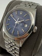 Thumbnail von Rolex Datejust 36 1972 Satin Blue Original Dial