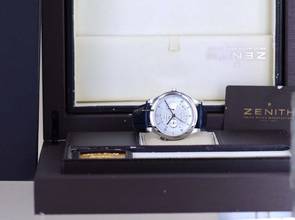 Thumbnail von Zenith Grande Elite Dual Time Power Reserve 44mm Dresswatch silver Dial Automatic B+P