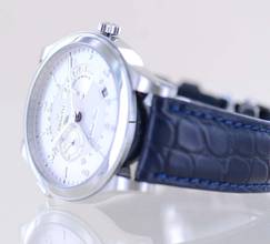 Thumbnail von Zenith Grande Elite Dual Time Power Reserve 44mm Dresswatch silver Dial Automatic B+P