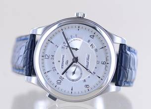 Thumbnail von Zenith Grande Elite Dual Time Power Reserve 44mm Dresswatch silver Dial Automatic B+P