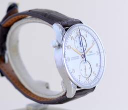 Thumbnail von IWC Portugieser Rattrapante Doppelchronograph 41mm Klassiker Handaufzug