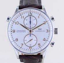 Thumbnail von IWC Portugieser Rattrapante Doppelchronograph 41mm Klassiker Handaufzug