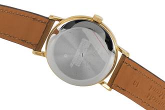Thumbnail von Glashütte Original Spezimatic Brown Dial vergoldet Automatik Herrenuhr Kaliber 75 Vintage