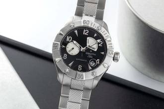 Thumbnail von Zenith Defy Stahl Automatik Herrenuhr Ref 03.0516.685/21.M516 Box & Papiere 2008