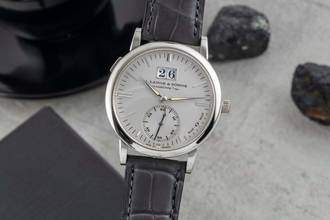 Thumbnail von A. Lange & Söhne Langematik Sax-O-Mat 950 Platin Automatik Herrenuhr Ref 308.025