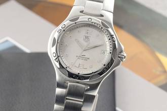 Thumbnail von TAG Heuer Kirium Edelstahl Silver Dial Quarz Herrenuhr Ref. WL111E