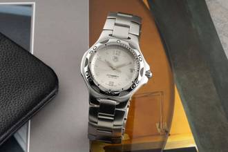 Thumbnail von TAG Heuer Kirium Edelstahl Silver Dial Quarz Herrenuhr Ref. WL111E