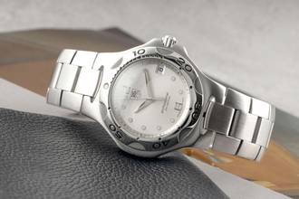 Thumbnail von TAG Heuer Kirium Edelstahl Silver Dial Quarz Herrenuhr Ref. WL111E