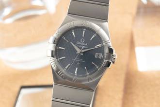 Thumbnail von Omega Constellation Ladies Stahl Automatik Herrenuhr Ref. 123.10.35.20.03.002 B&P 2022