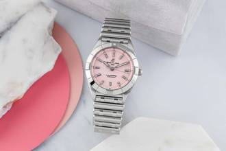 Thumbnail von Breitling Chronomat Chronometer Lady 32mm Stahl Ref. A77310101K1A1 B&P