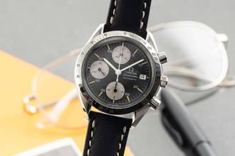 Thumbnail von Omega Speedmaster Date Chronograph Stahl Automatik Herrenuhr 3511.50.00