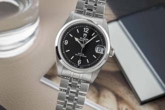 Thumbnail von Tudor Prince Date Black Dial Stahl Automatik unisex Ref. 72000 Papiere 1998