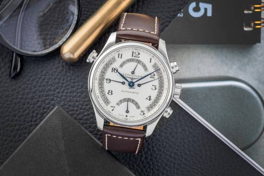 Longines Master Collection Stahl Automatik Herrenuhr Ref. L2.717.4.783 B&P 2009