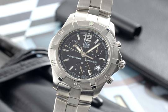 TAG Heuer 2000 Exclusive Chronograph Professional Stahl Quarz Ref. CN1110
