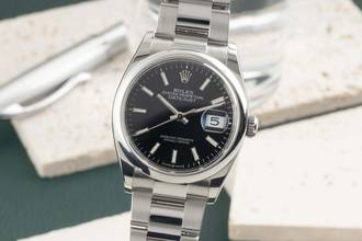 Thumbnail von Rolex Datejust 36 Black Dial Edelstahl Automatik Herrenuhr Ref. 126200 B&P 2025