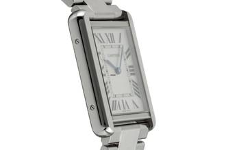 Thumbnail von Cartier Tank Solo Edelstahl Herrenuhr Saphirglas Ref. W5200014 3169