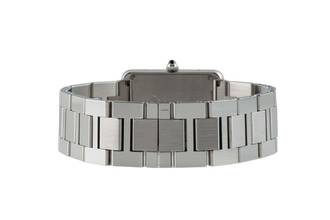 Thumbnail von Cartier Tank Solo Edelstahl Herrenuhr Saphirglas Ref. W5200014 3169