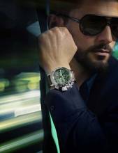 Thumbnail von U-Boat Chimera 9591 Herrenuhr Chimera 46mm Chrono SS grün Automatik 10ATM